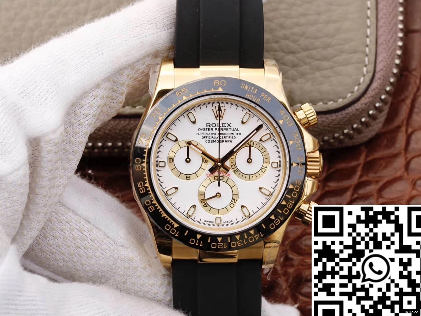 Vibrant 1089 Factory JH Rolex M116518ln-0041 Cosmograph White Dial Daytona 0724